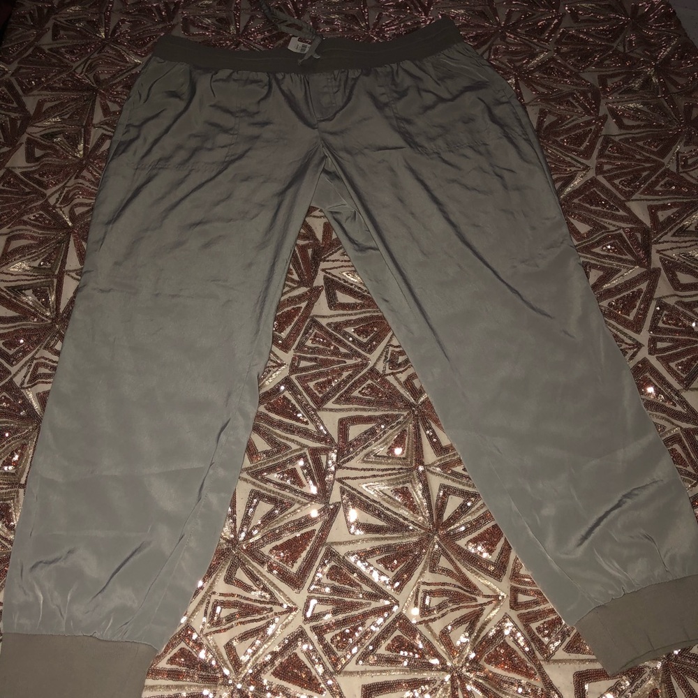 Gray joggers
